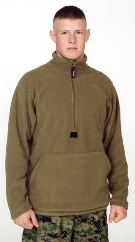 USMC polartec 100 fleece pullover